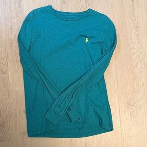 Polo by Ralph Lauren Teal Long Sleeve Shirt